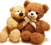 pic for Valentine Teddy Bear Hug 